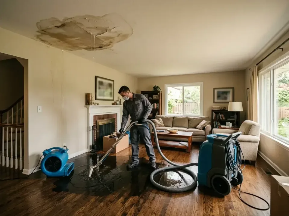 attic-pipe-burst-ceiling-drip-008 — frequently asked questions, Water Damage Restoration & Carpet Care in Elizabethtown, KY